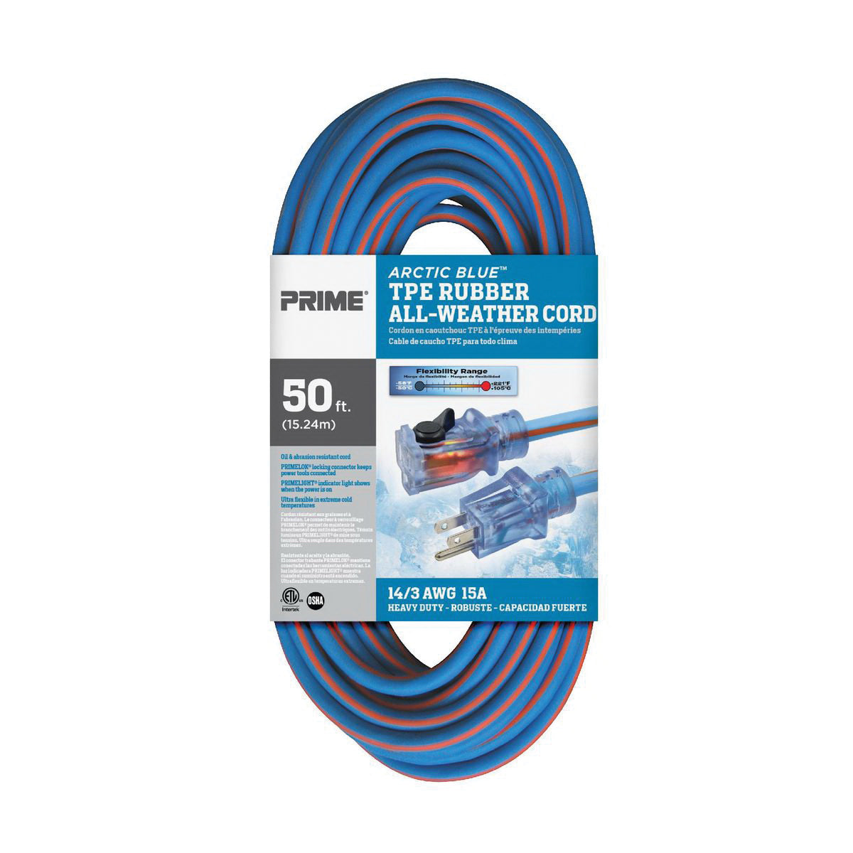 PRIME 100' 12/3 SJTW A E/C LGHT END YLW