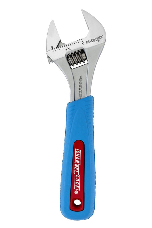 CHANNELLOCK 8" ADJ WRENCH EX-WIDE