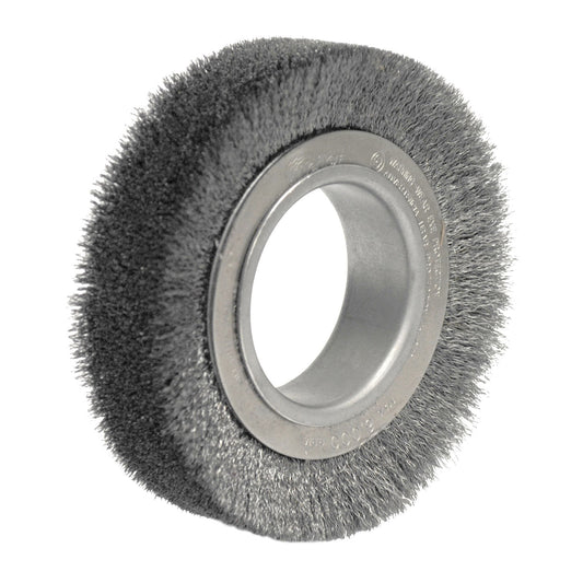 4" CRIMPED WIRE WHL .006" SS 1/2-3/8AH