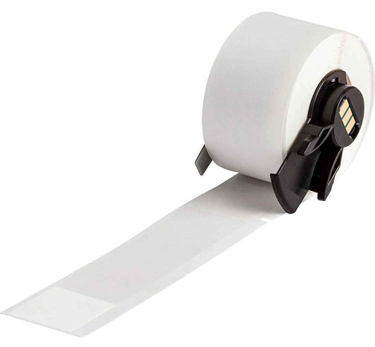 BRADY LABELS 4"X1" WHITE, ROLL OF 100