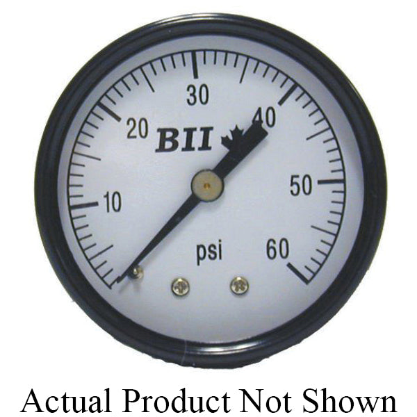 BOSHART PRESS. GAUGE NO LEAD 1.5" DIAL