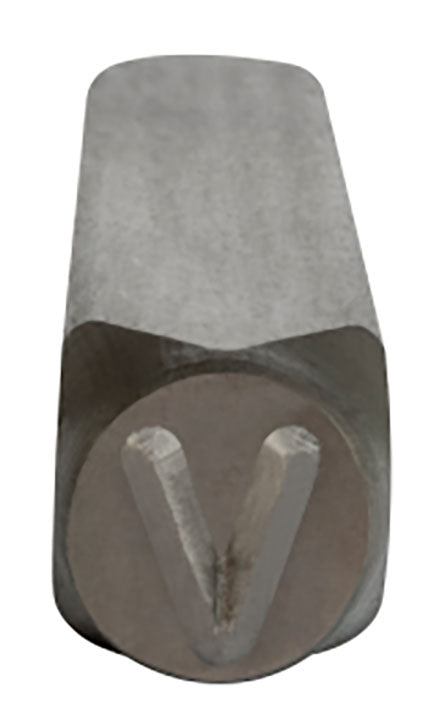 HANSON STEEL STAMP 1/16 -LETTER V