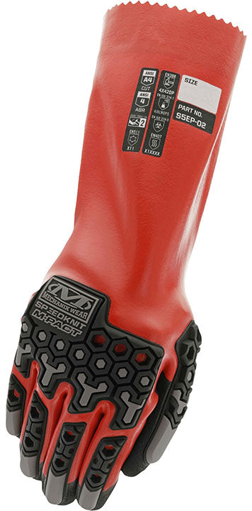 MECHANIX WORK GLOVES HI-VIZ M PACT XL