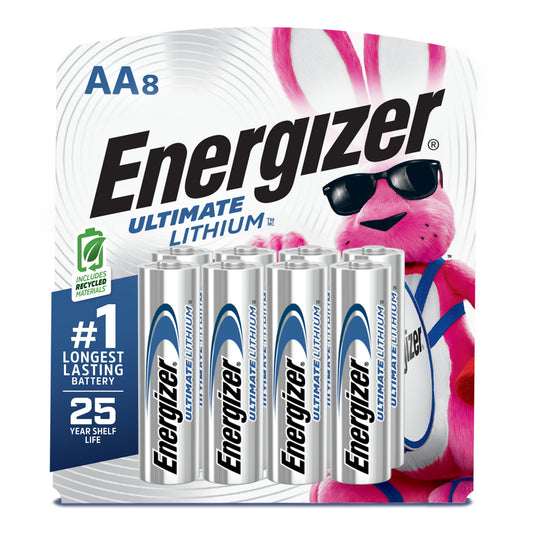 ENERGIZER ULTIMATE LITHIUM AA BATT 2PK
