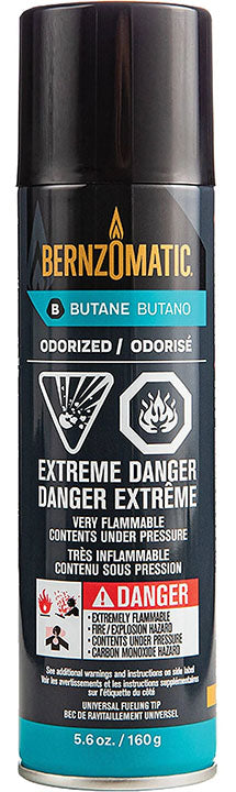 BERNZOMATIC DISPOSE BUTANE CYCLNDR 5.6OZ