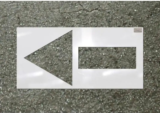 HANSON 42" STENCIL ARROW STRAIGHT