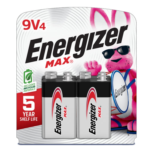 ENERGIZER MAX 9V ALKALINE BATT 1PK
