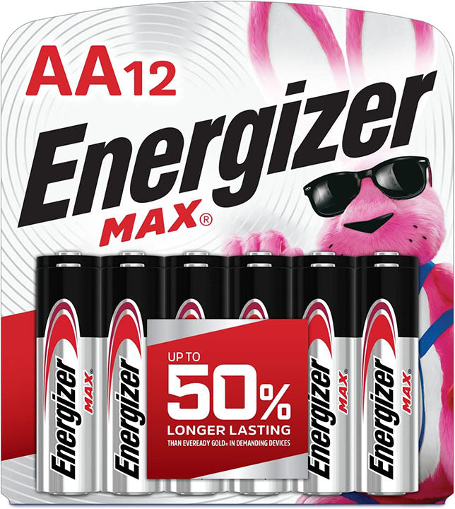 ENERGIZER MAX AA ALKALINE BATT 24PK