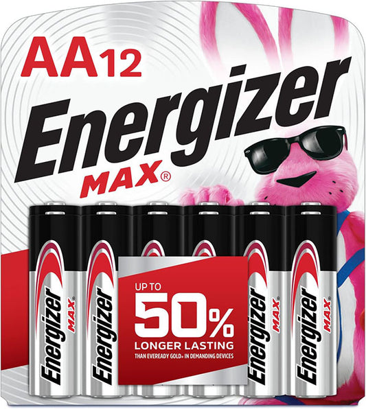 ENERGIZER MAX AA ALKALINE BATT 24PK