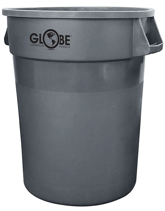 GLOBE 10 GAL WASTE CONTAINER GREY