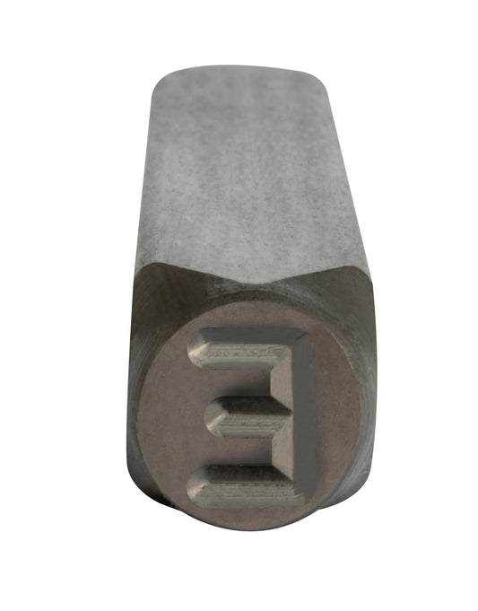 HANSON H.D. STEEL 1/4" LETTER "E"