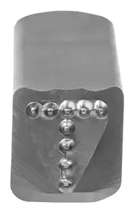 HANSON STAMP SORT 1/2" DOT DESIGN T