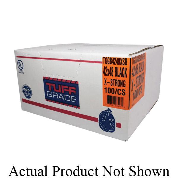 GARBAGE BAGS BLACK 26"X36" 125/CS XSTRG