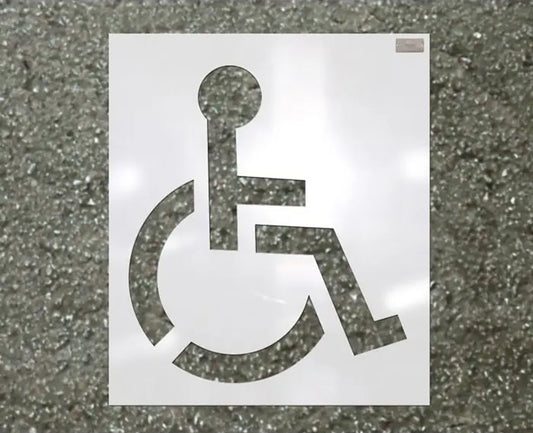 HANSON 39" STENCIL HANDICAP SYMBOL