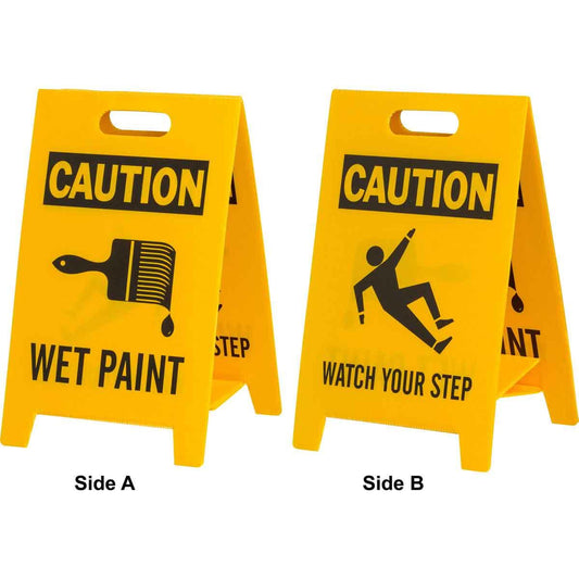 BRADY ECONOMY FLOOR STAND, WET PAINT
