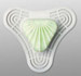 VILEDA 6" PLASTIC BL W/PLASTIC FIBER FILL