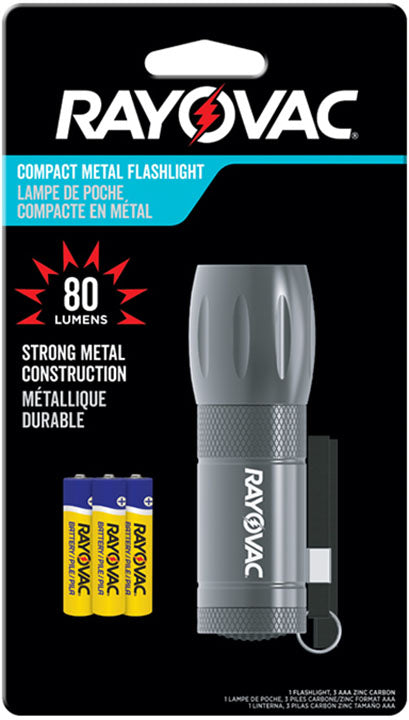 RAYOVAC HANDHELD LED FLASHLIGHT 50 LUMEN