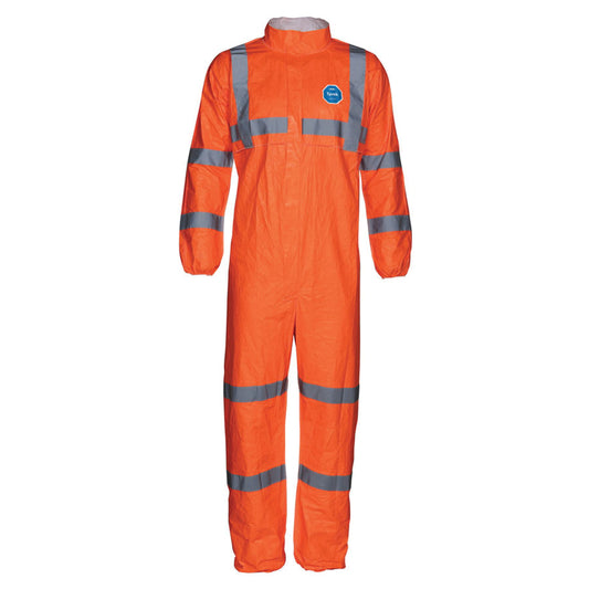 DUPONT TYVEK CVERALL HGH VIZ ORG SM 25/CS