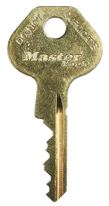 MASTER LOCK EXTRA KEY
