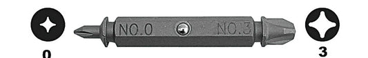 MEGAPRO PHILLIPS BIT 1-2
