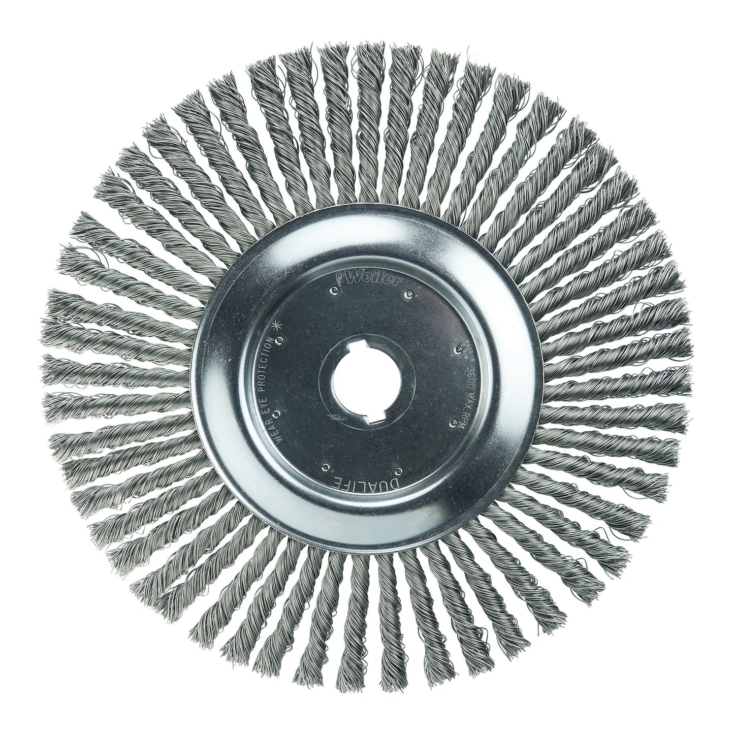 8" KNOT WIRE WHEEL .014" STL FIL 3/4"AH