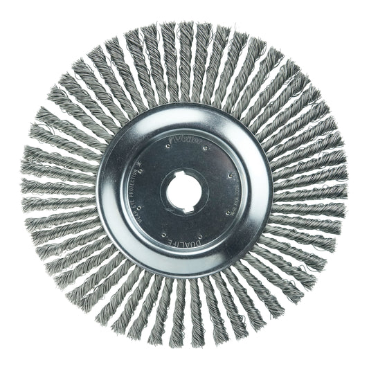 8" KNOT WIRE WHEEL .014" STL FIL 3/4"AH
