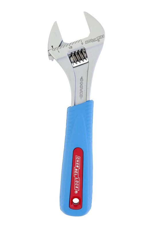 CHANNELLOCK 6" ADJ WRENCH CODE BLUE