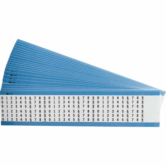 BRADY VINYL CLOTH WIRE MARKERS 25/PK