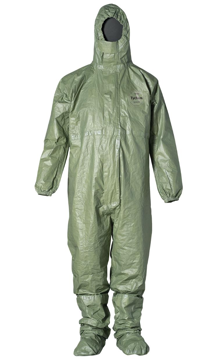 DUPONT TYCHEM 2000, COVERALL GRN 5X 4/CS