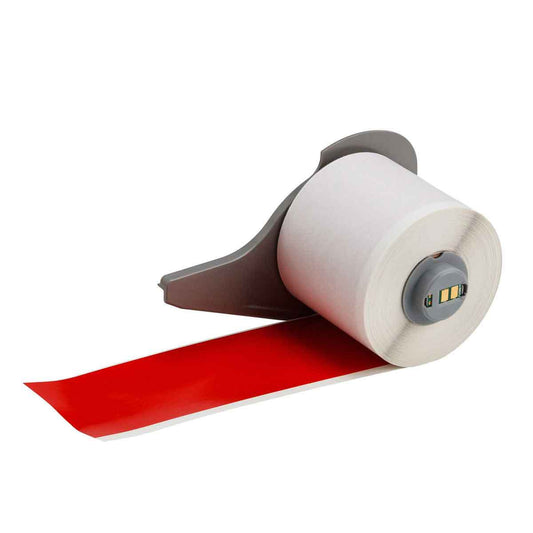 BRADY VINYL LABEL TAPE 2"X50' RED