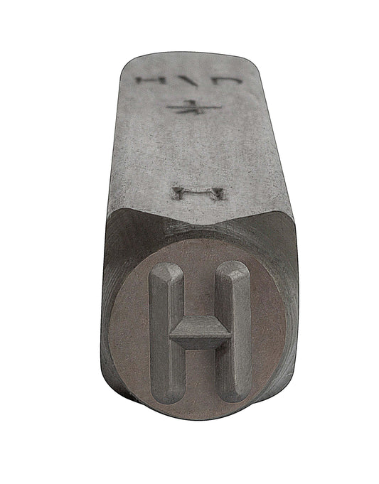 HANSON H.D. STEEL 1/4" LETTER "H"