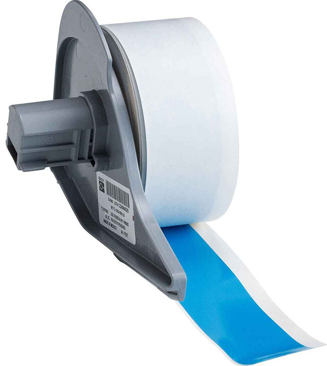 BRADY VINYL LABEL TAPE 1"X50' LT BLUE
