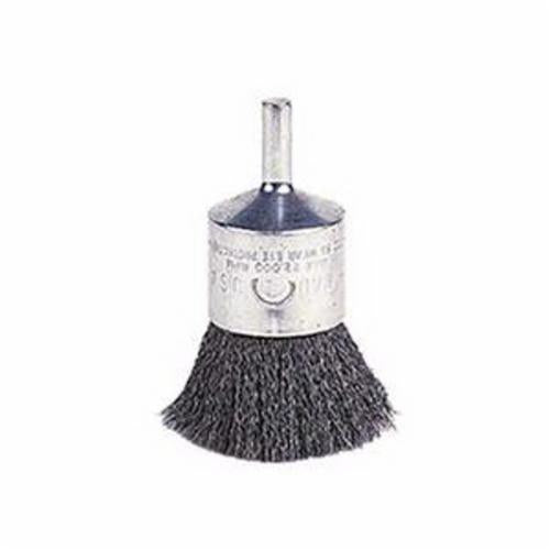 1/2" WIRE END BRUSH .020" STEEL FILL