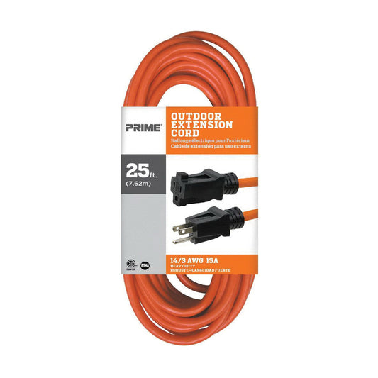PRIME OUTDOOR CORD 10' 16/3 ORANGE