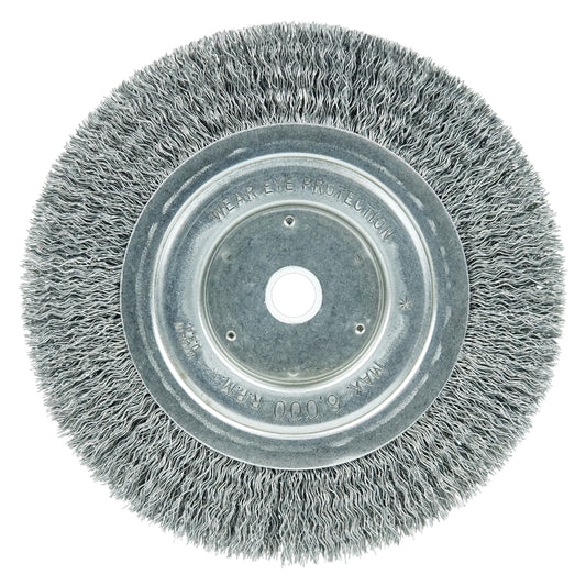 4" CRIMPED WIRE WHL .014"STL 1/2-3/8AH