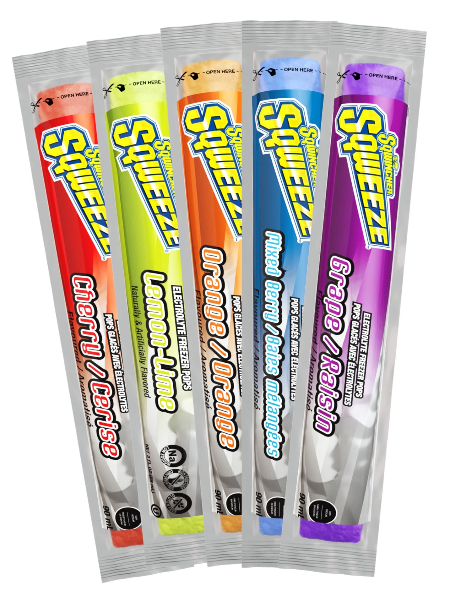SQWINCHER FAST PACK LEMONADE .6OZ 50/BX