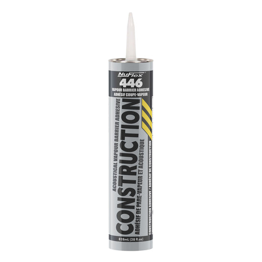 NUCO ACOUSTICAL VAPOUR BARRIER CONSTRUCTION ADHESIVE 828 ML