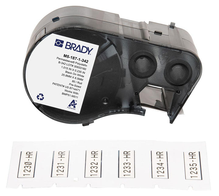 BRADY PERMASLEEVE 80 HEAT SHRINK LBLS