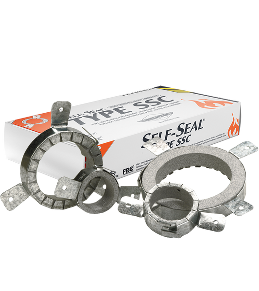 NUCO TYPE-SSC INTUMESCENT COLLAR SYSTEM - 6IN