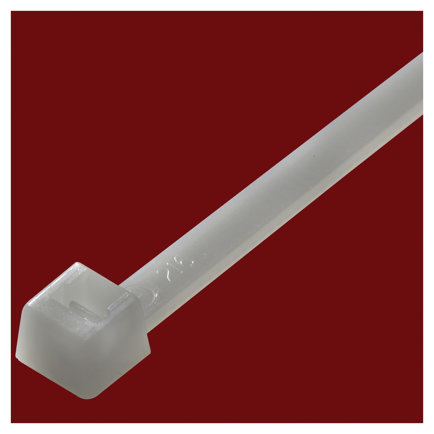TG CABLE TIES,18LB NAT NYL,6.0",PK 100