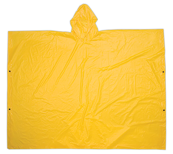 KUNY 3PC NYLON RAIN SUIT - BLACK - L