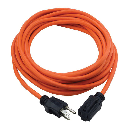 PRIME EXT. CORD YLW OUTDOOR 12/3SJTW 25'