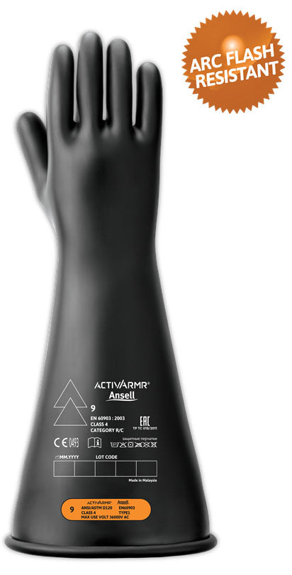 ACTIVARMR RIG CL4 18IN B SZ 9