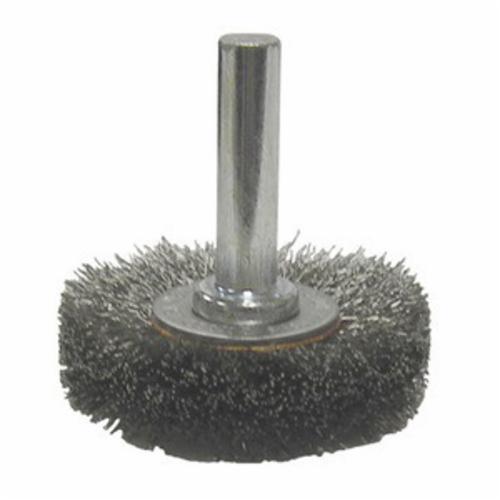 1-3/4" CRIMPED WIRE WHL .008 SS 1/4"STEM