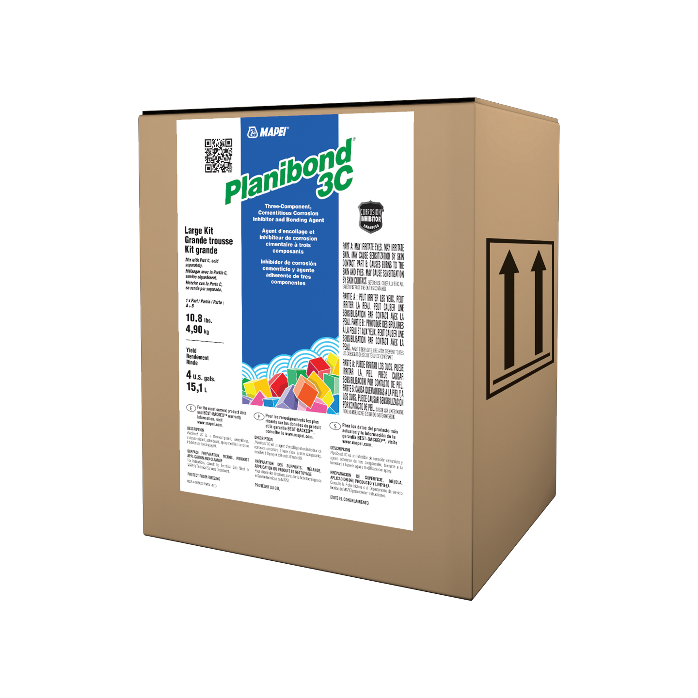 MAPEI PLANIBOND 3C 3-PART (PART A & B ONLY) 6.58L (SOLD BY SET)