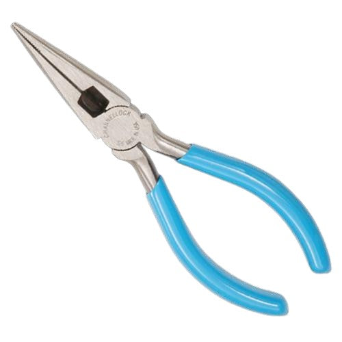 CHANNELLOCK LONG NOSE PLIERS 8"