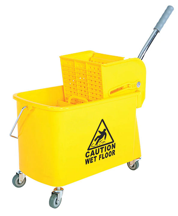 GLOBE 35QT SIDEPRESS BUCKET & WRINGER YL