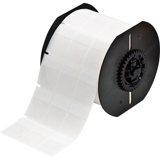 BRADY B33 WHT VINYL LABELS .437X1.0 2500