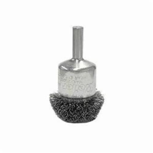 1" CRIMPED WIRE BRSH .014" STL FILL