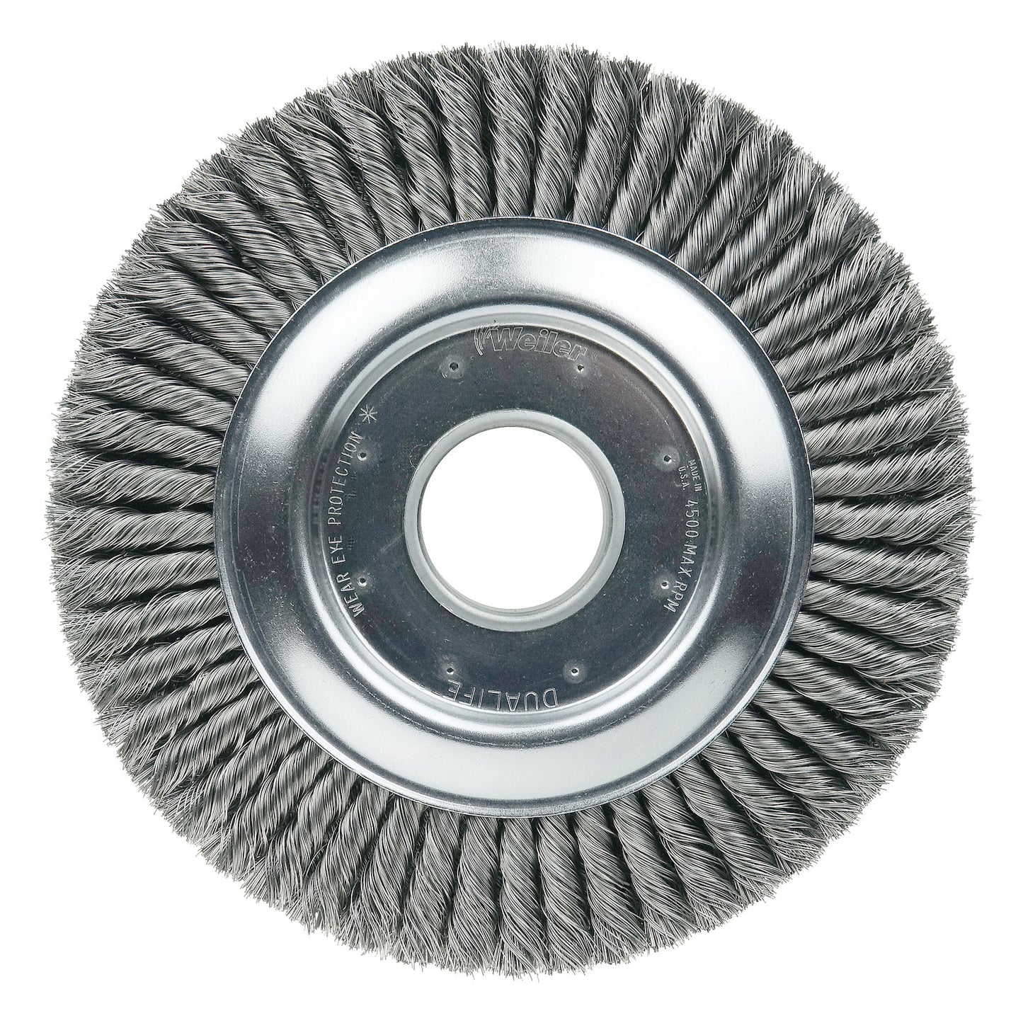 12" KNOT WIRE WHEEL .014" STL FILL 2"AH